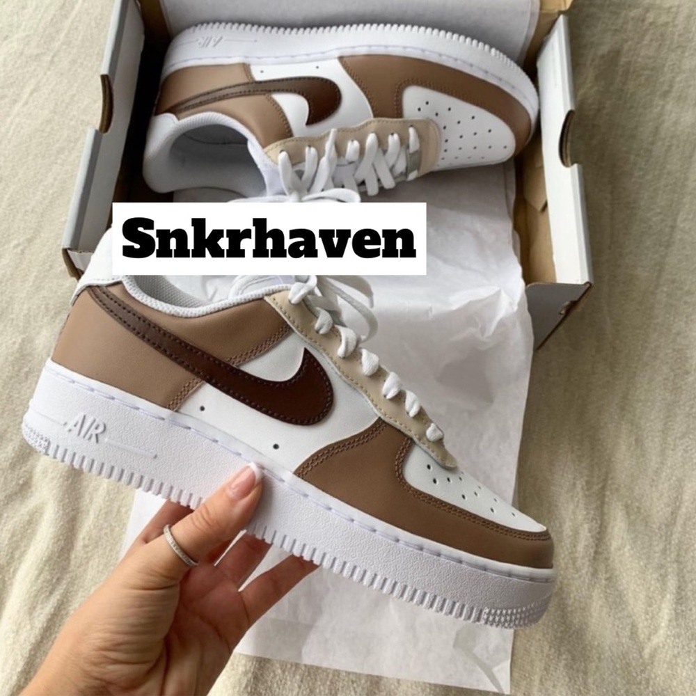 Custom Nike Brown Air Force 1 rare